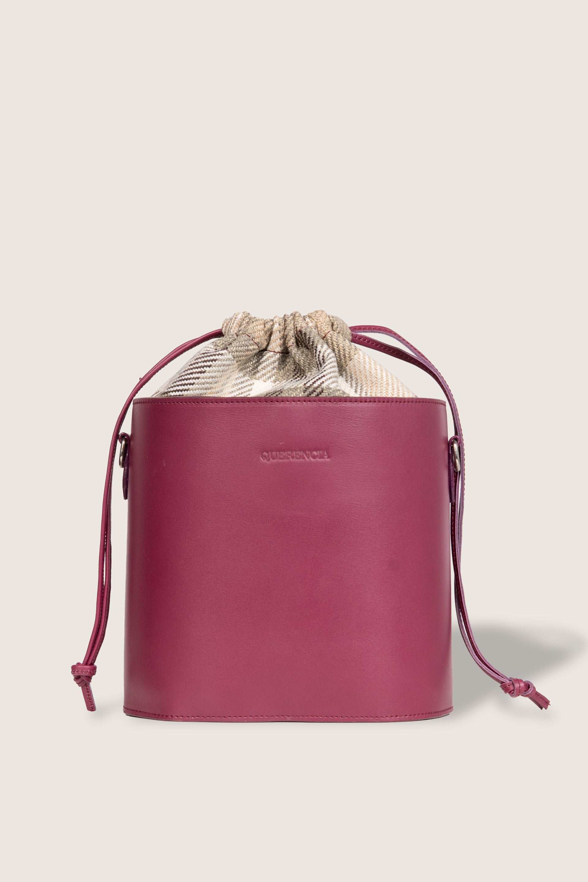 Kensington Burdeos - Bolso bombonera