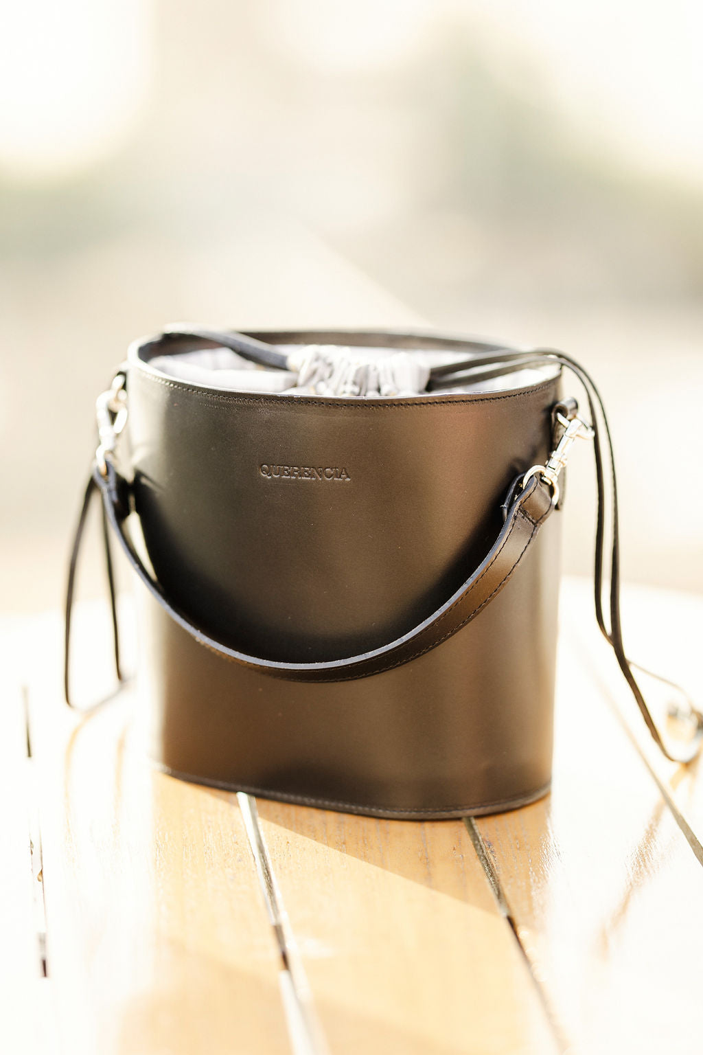 Kensington Negro - Bolso bombonera