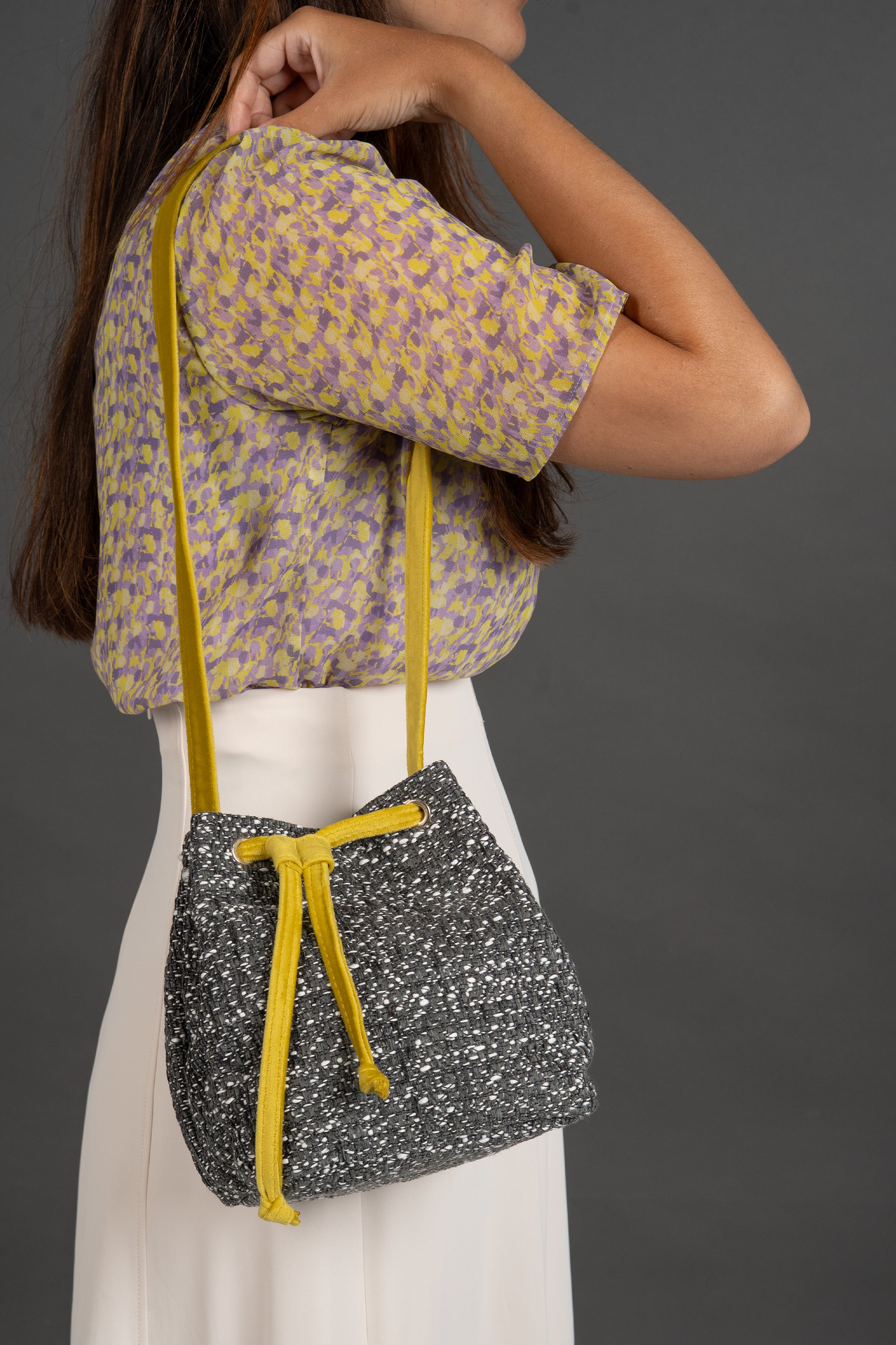 Lume Amarillo - Bolso bombonera